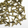 Tibetan Style Pendants TIBEP-EA11924YKG-AB-LF-1