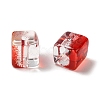 Two Tone Transparent Glass Beads X1-GLAA-NH0001-03A-2