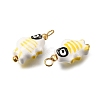 Handmade Porcelain Pendants PR-CBA0027-03G-01-2