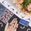 30Pcs Halloween Alloy Enamel Connector Charms FIND-SC0007-24-3