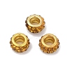Alloy Rhinestone Clay Pave Beads ALRI-D300-04G-14-1