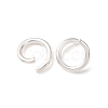 Brass Open Jump Rings KK-G604-08S-22-2