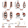 DIY Geometric Dangle Earring Making Kit DIY-OC0009-77-2