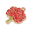 Alloy Enamel Pendants ENAM-I089-02G-04-2