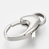 Tarnish Resistant 304 Stainless Steel Lobster Claw Clasps STAS-T033-19-2
