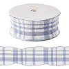 1 Roll Polyester Ruffled Ribbon SRIB-CY0001-14C-6