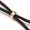 Nylon Cords Necklace Making AJEW-P116-03G-14-3