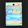 Rectangle Zip Top Plastic Glitter Holographic Bags OPP-I002-01A-2