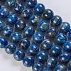 Natural Lapis Lazuli Beads Strands G-K254-01-6mm-2