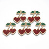 Transparent Epoxy Resin Pendants RESI-T047-04KC-RS-1