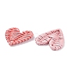 Handmade Spray Painted Reed Cane/Rattan Woven Beads WOVE-XCP0001-05-3