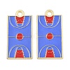 Alloy Enamel Pendants FIND-I065-01G-G-1
