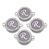 Alloy Enamel Links Connectors ENAM-TAC0003-01S-01R-1