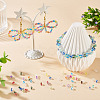 2Bags 200Pcs Transparent Glass Beads GLAA-TA0003-44H-6