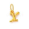925 Sterling Silver Letter Charms with Jump Rings LS-STER-R008-01G-X-1