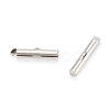 Iron Slide On End Clasp Tubes X-IFIN-R212-2.0cm-P-2