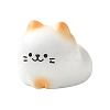 Listening Cat Resin Sculpture Display Decorations DJEW-V001-01C-1