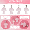 10Pcs Natural Rose Quartz Pendants G-UN0001-18A-5