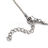 Non-Tarnish 304 Stainless Steel Ball Chain Necklaces NJEW-JN02912-01-3