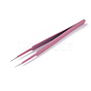 Spray Painted 201 Stainless Steel Beading Tweezers TOOL-S012-01-3