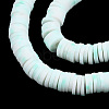 Handmade Polymer Clay Beads Strands CLAY-R089-6mm-169-5