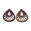 Walnut Wood Laser Cut Pendants WOOD-Q051-03G-1