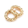 Brass Soldered Closed Jump Rings KK-K253-15C-03G-2
