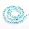 Round Synthetic Moonstone Beads Strands G-M210-6mm-10-2