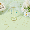 300Pcs 3 Styles Brass Flat Head Pins KK-ME0002-86-4