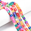 Handmade Polymer Clay Beads Strands CLAY-N008-060-05-6