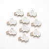 Enamel Style Alloy Charms X-ENAM-S107-07-1