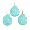 Synthetic Turquoise Pendants G-H353-02G-09-1