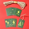 100Pcs Rectangle Paper Gift Tags CDIS-FS0001-19B-7