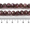 Handmade Gold Sand Lampwork Beads Strands LAMP-R141-10mm-27-4