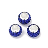 Alloy Rhinestone Clay Pave Beads ALRI-D300-03S-01-1