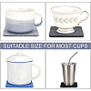 Square Wool Felt Cup Mat DIY-WH0308-14-4