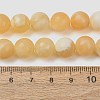 Natural Honey Jade Bead Strands G-K153-B26-10mm-3
