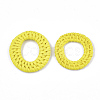 Handmade Reed Cane/Rattan Woven Linking Rings X-WOVE-T006-154B-2