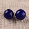 Natural White Jade Round Ball No Hole Beads X-G-I170-16mm-12-1-2