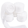 5 Rolls 5M Satin Frayed Ribbon SRIB-DR0001-01B-1