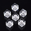 Transparent Acrylic Beads TACR-R146-015A-1