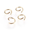 304 Stainless Steel Saw Cut Open Jump Rings STAS-P212-19G-06-1