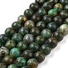 Natural African Turquoise(Jasper) Beads Strands X-TURQ-G037-10mm-5