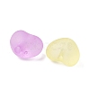 Frosted Transparent Acrylic Beads FACR-C001-01G-2