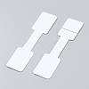Paper Jewelry Display Price Label Cards X-CDIS-H004-02A-1