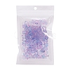 Two Tone Transparent Spray Painted Acrylic Bead X-ACRP-T005-26-9