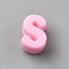 Acrylic European Beads OACR-WH0050-09S-1