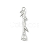 Brass Micro Pave Cubic Zirconia Pendants KK-M326-13B-P-1
