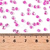 8/0 Inside Colours Transparent Glass Seed Beads SEED-T007-06I-4