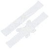 Polyester Lace Elastic Bridal Garters DIY-WH0308-148B-1